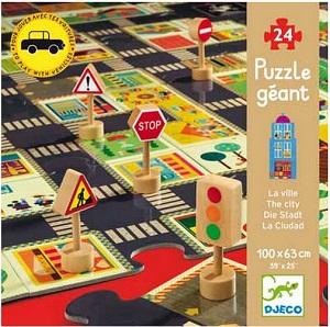 Puzzle 24p Route La ville