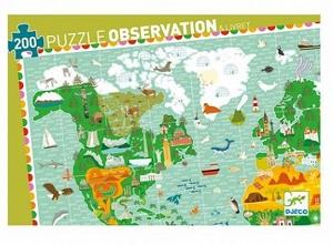 Puzzle Observation 200p Tour du monde