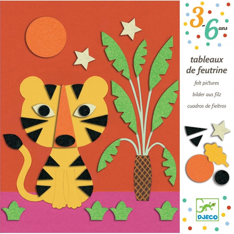 Collage Feutrine Douce Nature