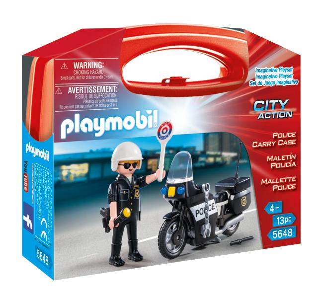5648 Playmobil Valisette police