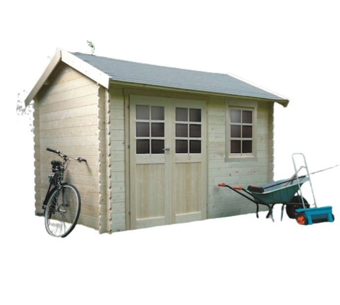 Solid Abri de Jardin Maisonnette Chalet de Jardin Arles