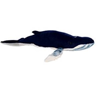 Peluche Baleine Bleue 37cm