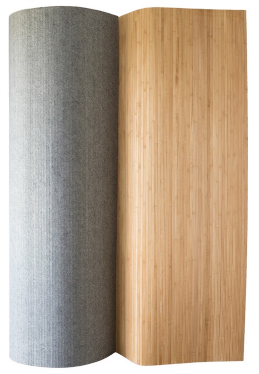 Paravent bambou 200 x 250 cm brun