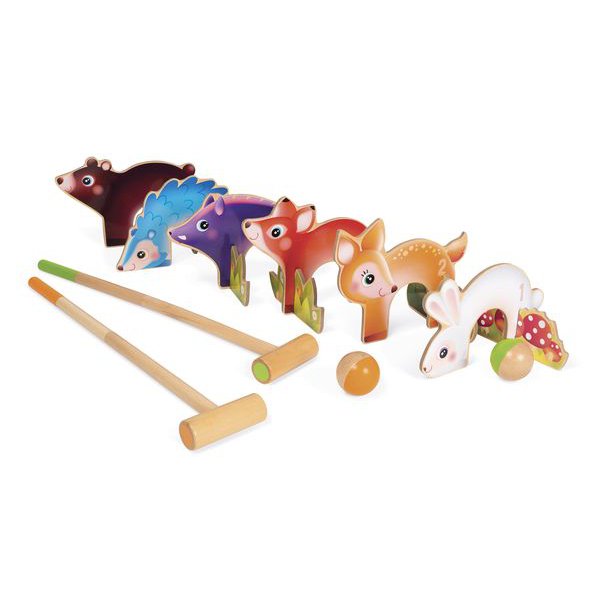 Croquet animaux de la foret