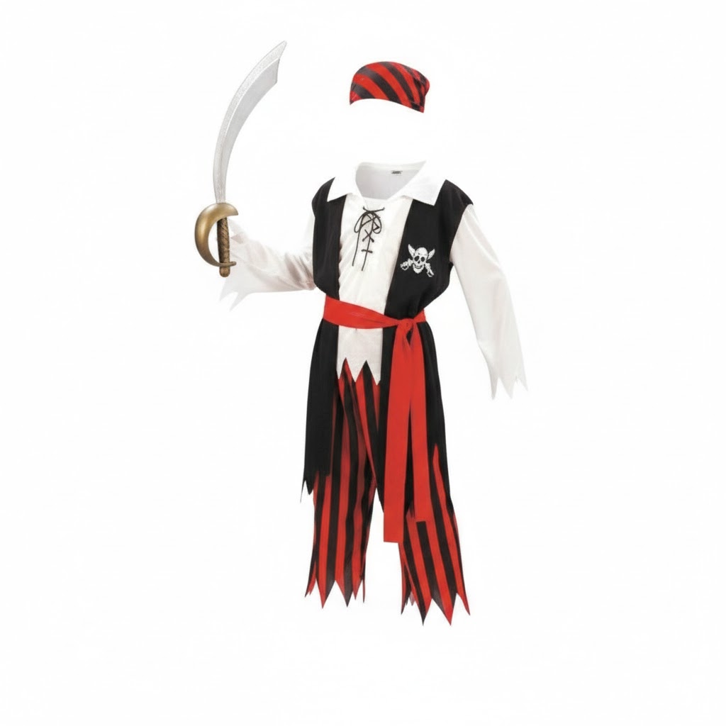 Costume moussaillon pirate 4-6 ans