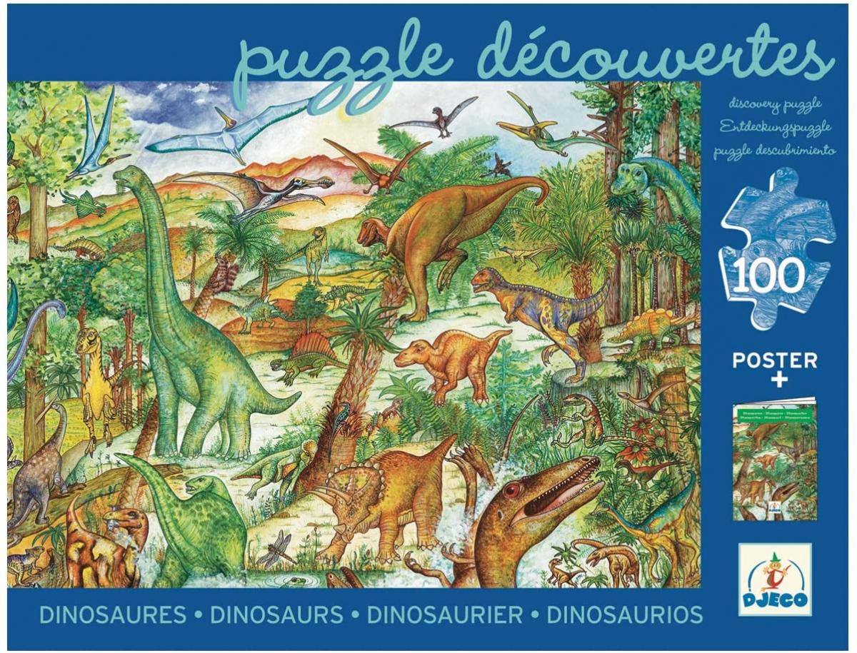 Puzzle Observation 100 p Dinosaures