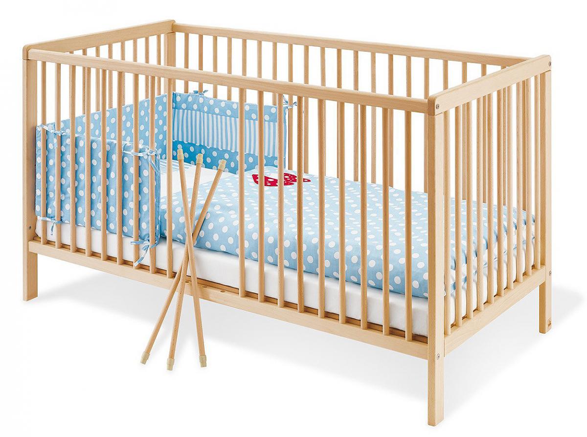 Lit bebe Evolutif Pinolino Hanna L 144 x P 75 x H 85