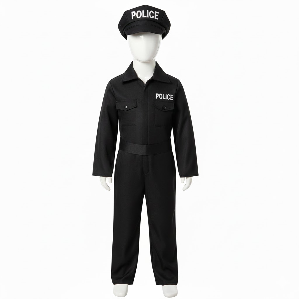 Costume policier 4 a 6 ans