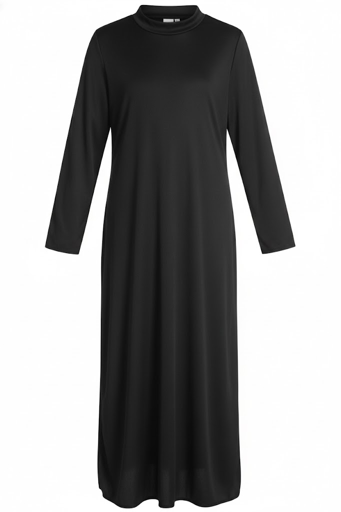 Costume DIY Robe noir sorciere 4-6 ans