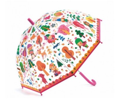 Parapluie Forêt plastique illustre