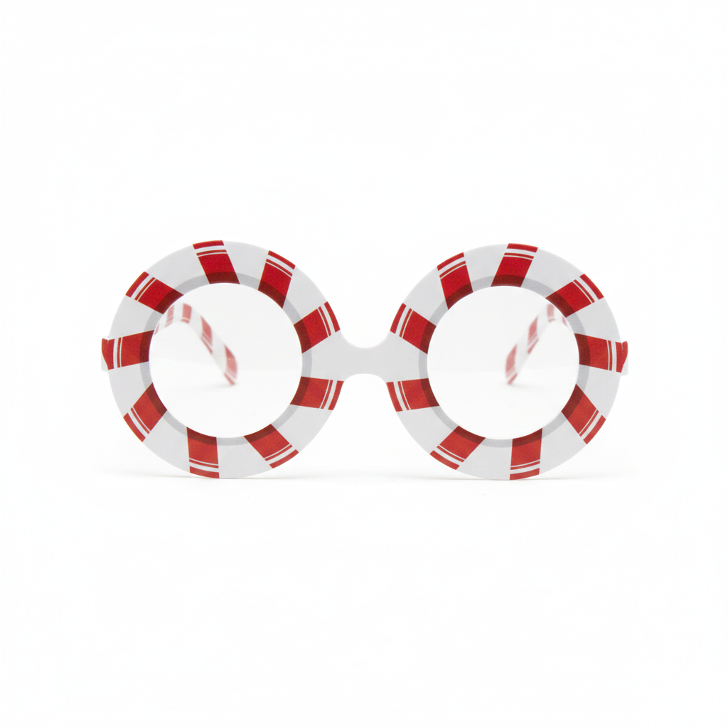 Lunettes rigolotes sweety Xmas x8