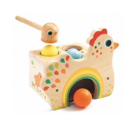 Banc a marteler en bois Tapatou