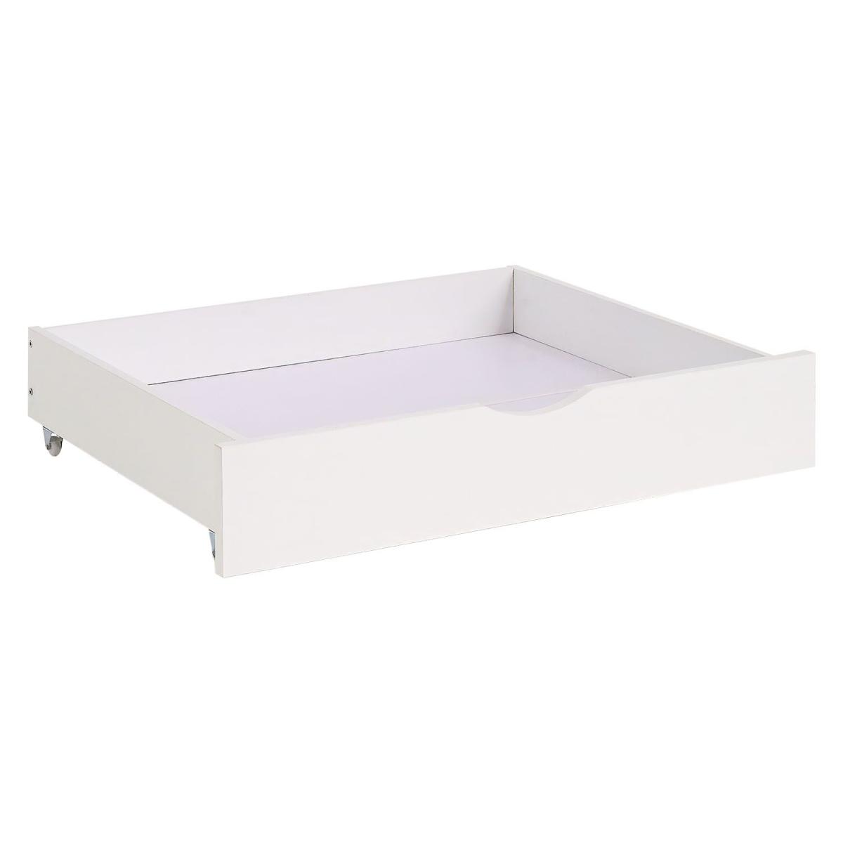 Tiroir de Lit Rangement bois blanc