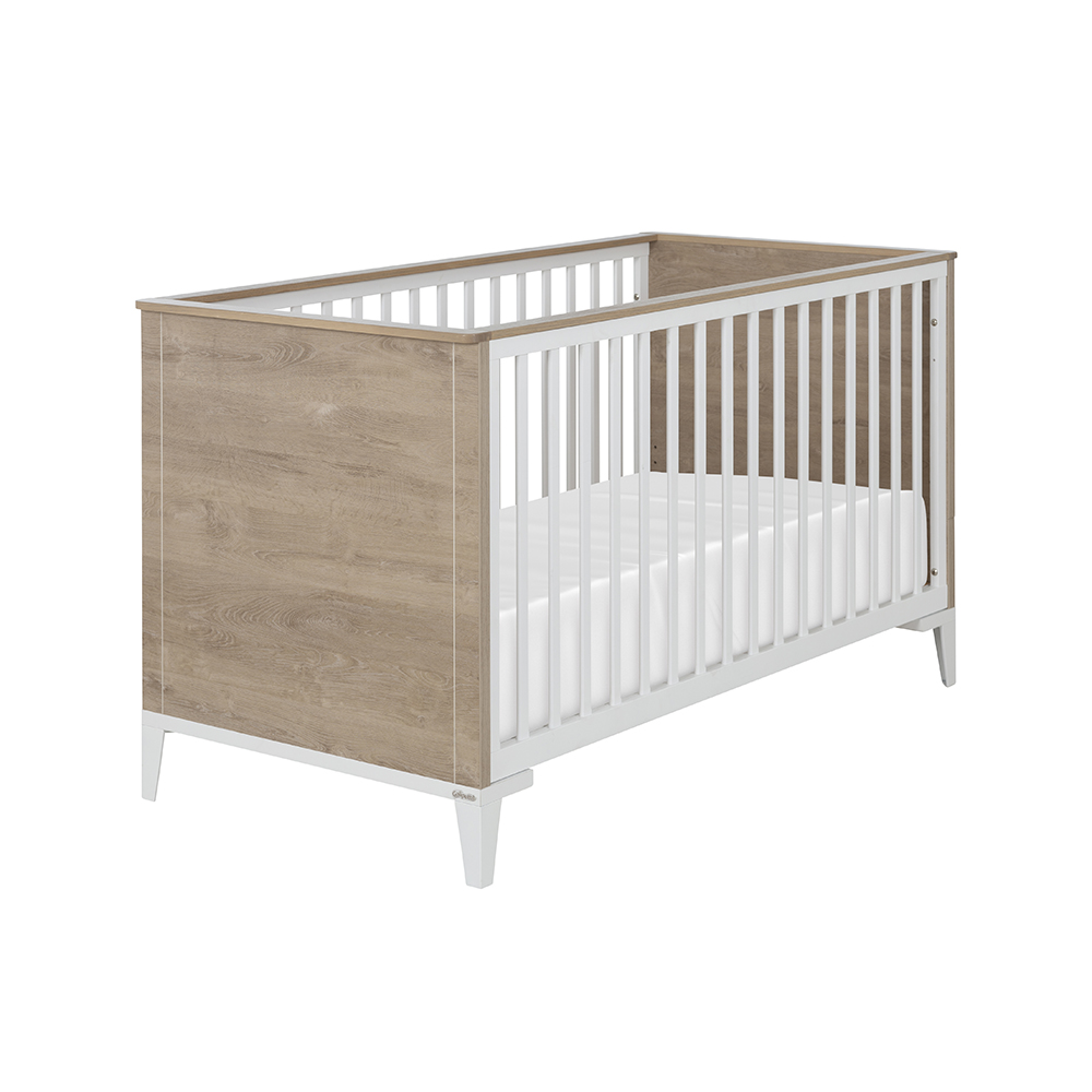 Galipette Lit bebe Marcel Chene blond 70x140 cm