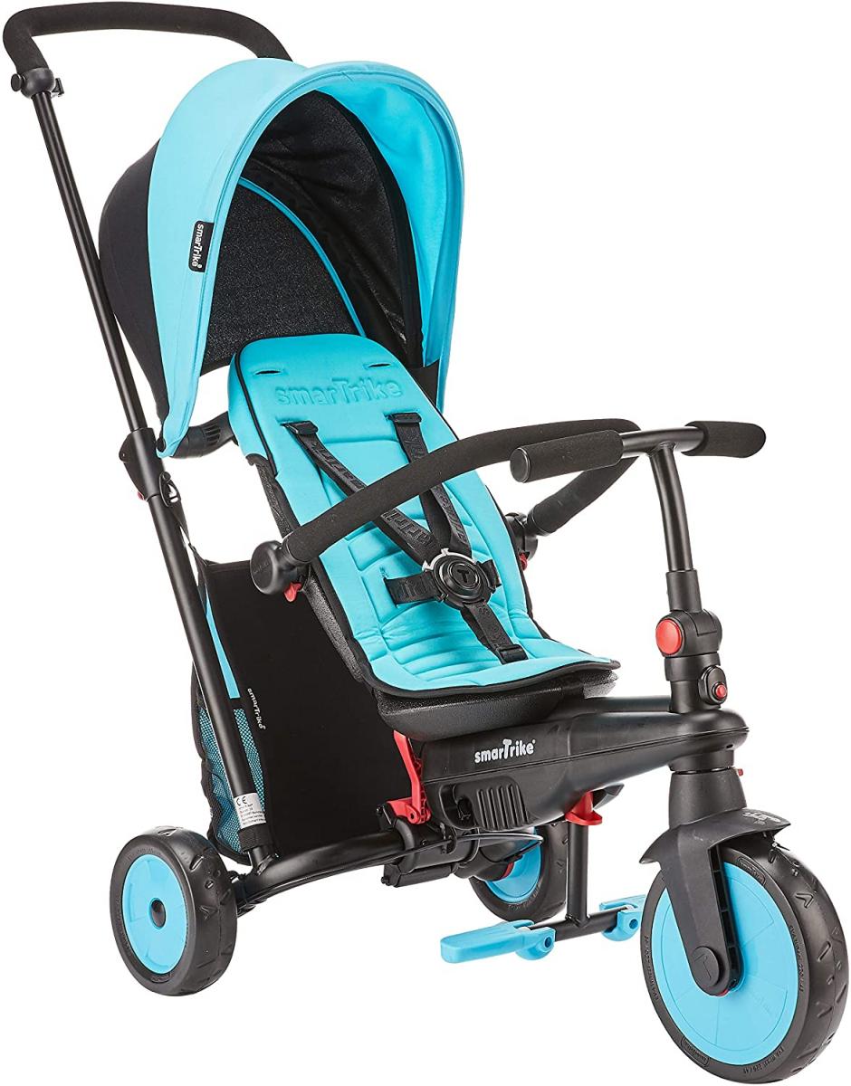 Smartrike Tricycle Evolutif Pliable STR3 Bleu