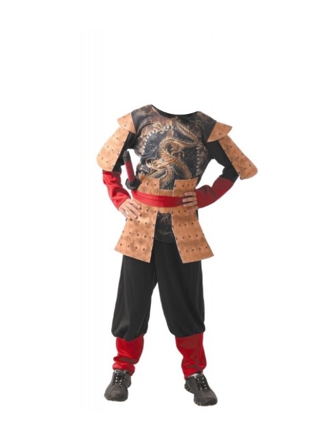 Costume ninja dragon 4 6 ans