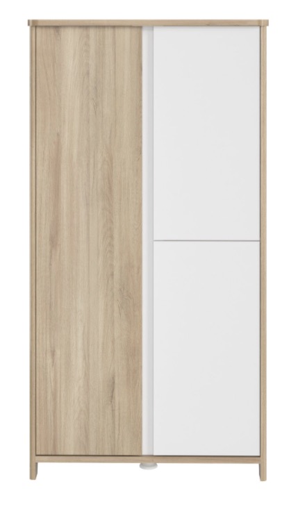 Galipette SACHA armoire 3 portes finition chene 98x57x185cm