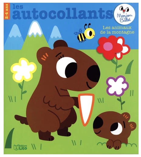 Livre Autocollants Marion Billet