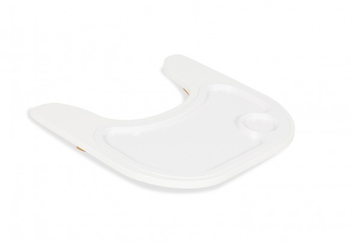Pinolino Tablette-repas pour chaise évolutif Thilo laqué blanc Bois massif  peuplier laqué blanc