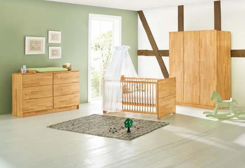 Pinolino Chambre de bébé Natura extra large grande 3 pièces