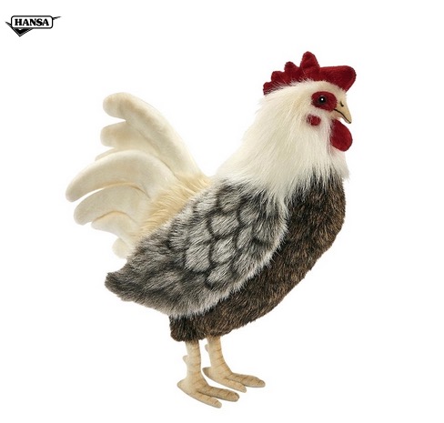 Peluche Coq 30 centimetres