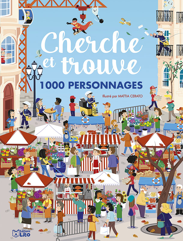 Cherche et trouve 1000 personnages