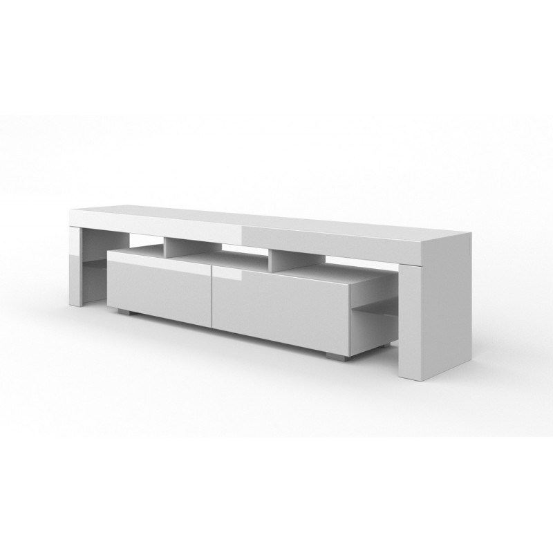 Meuble TV Panama 190 cm - blanc