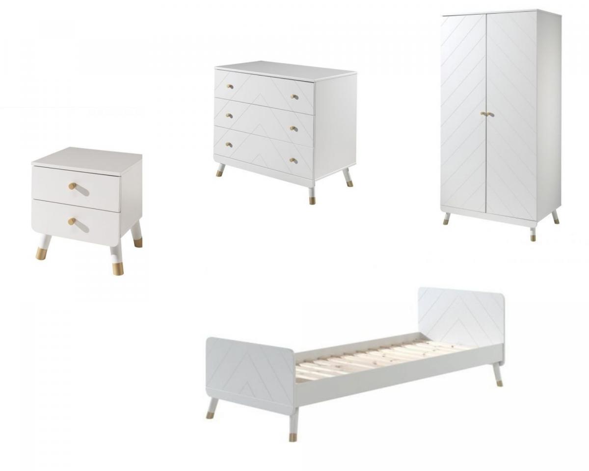 Composition 4 meubles Billy avec commode