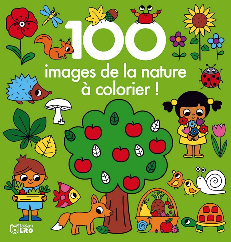 100 images a colorier nature