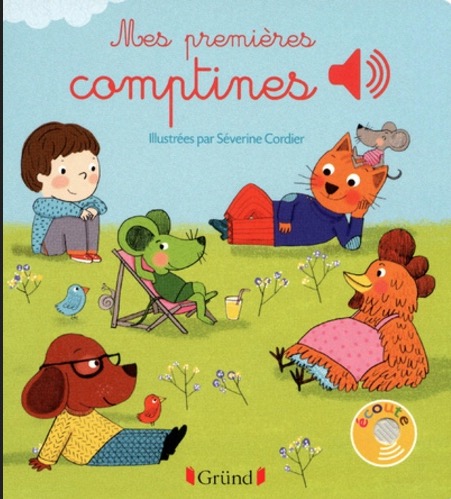 mes premieres comptines livre sonore