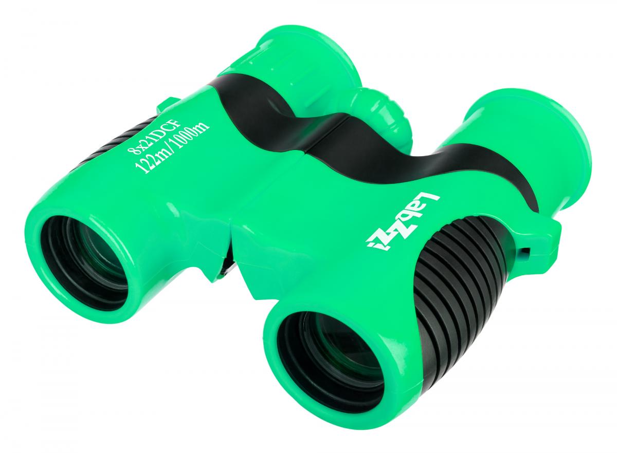 Jumelles couleur pomme verte de Levenhuk Labzz B2