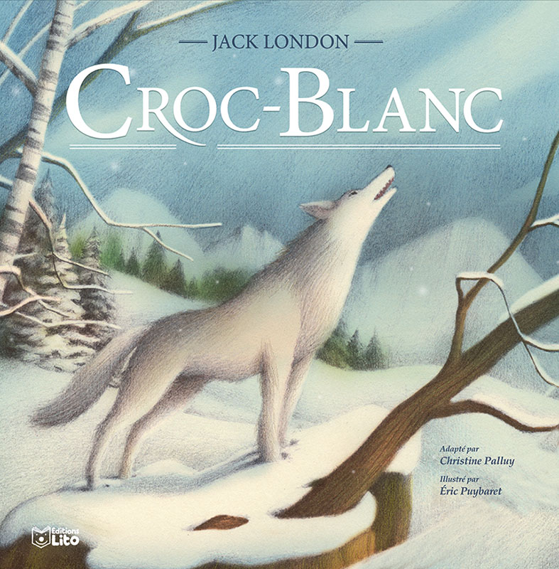 Croc blanc le chien loup, livre illustre