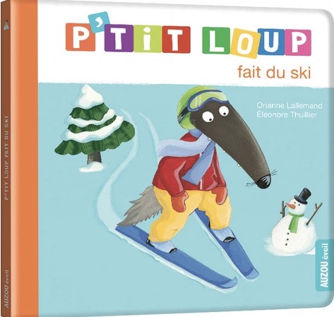 Livre Ptit Loup fait du Ski