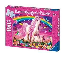 Puzzle XXL Reve de cheval pailleté 100p