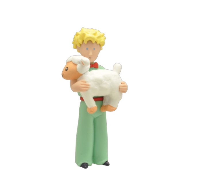 Figurine Le petit Prince avec mouton