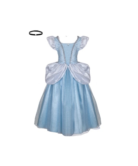 Robe Cendrillon deluxe Taille 5-6 ans