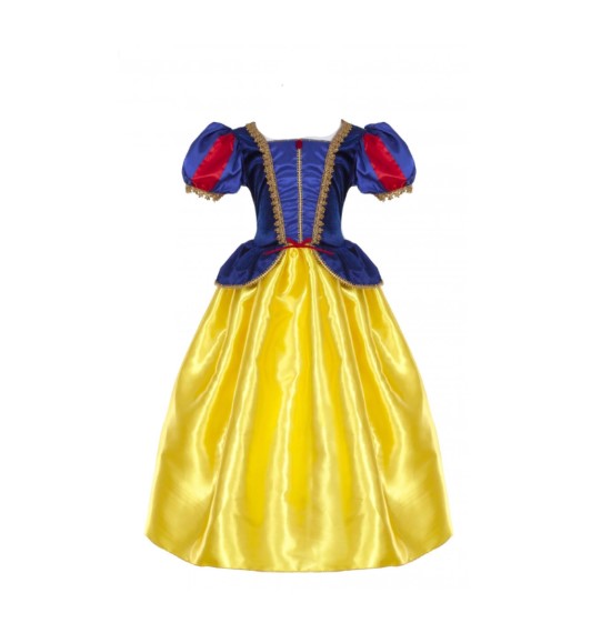 Robe Blanche Neige deluxe Taille 5-6 ans