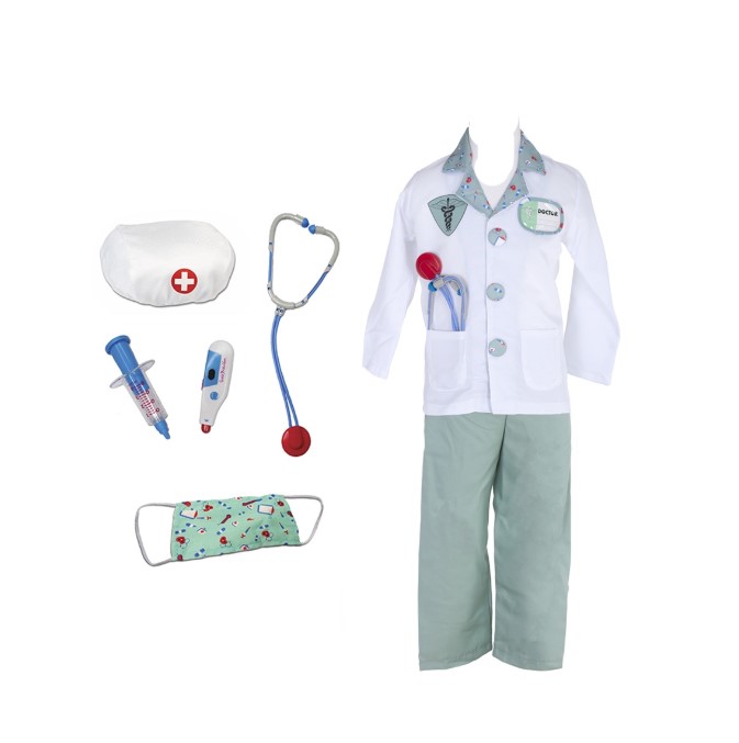 Set de Docteur avec accessoires Taille 5-6 ans