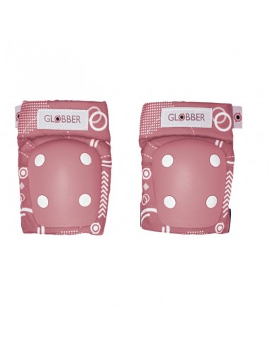 Set 2 Protections genoux-coudes Xxs Rose Pastel