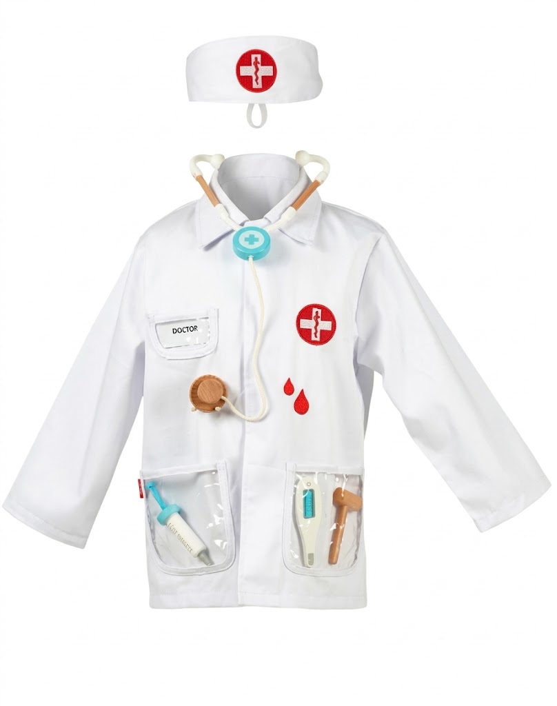 Deguisement de docteur 4-7 ans 104-122 cm