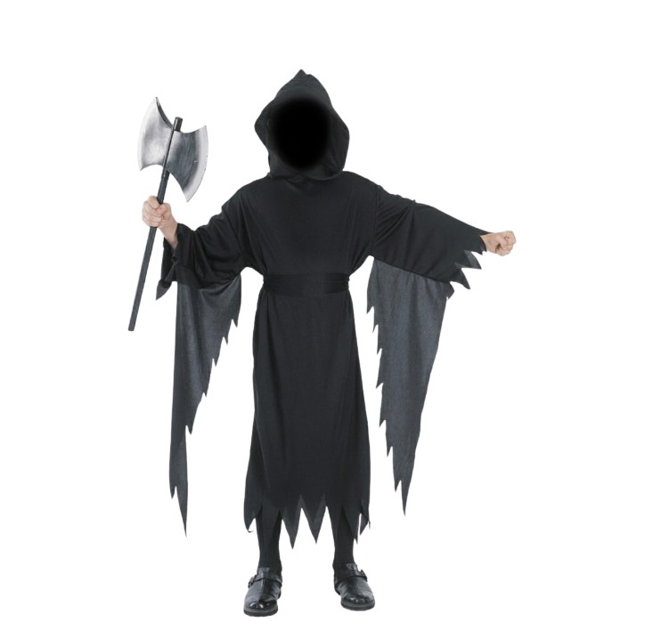 Costume halloween demon 4/6 ans