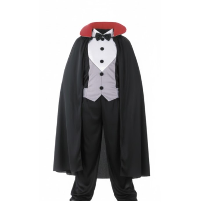 Costume halloween vampire 7/9 ans
