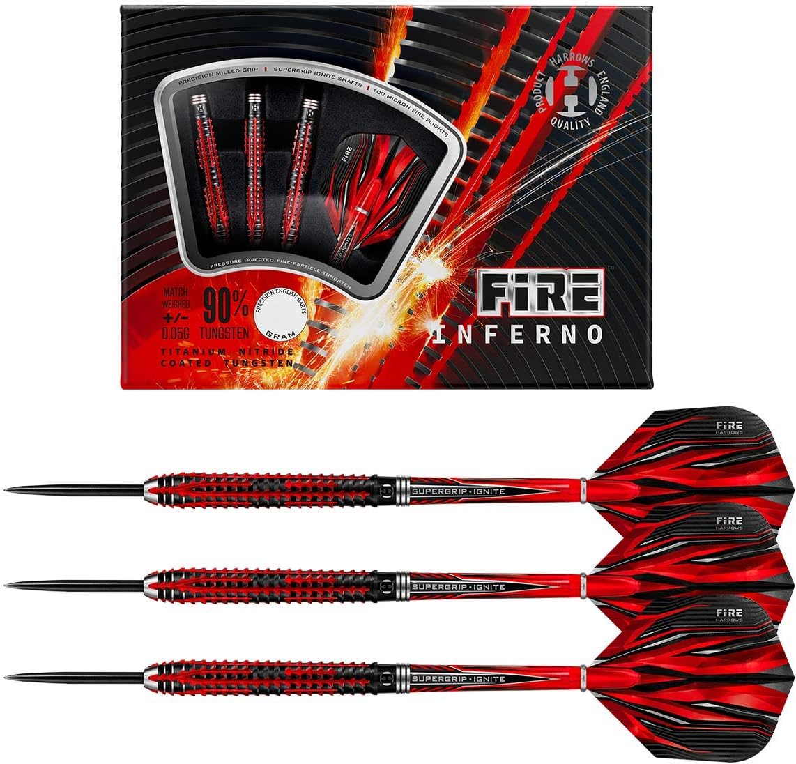 Fléchettes Fire Inferno 90 steel 21g R
