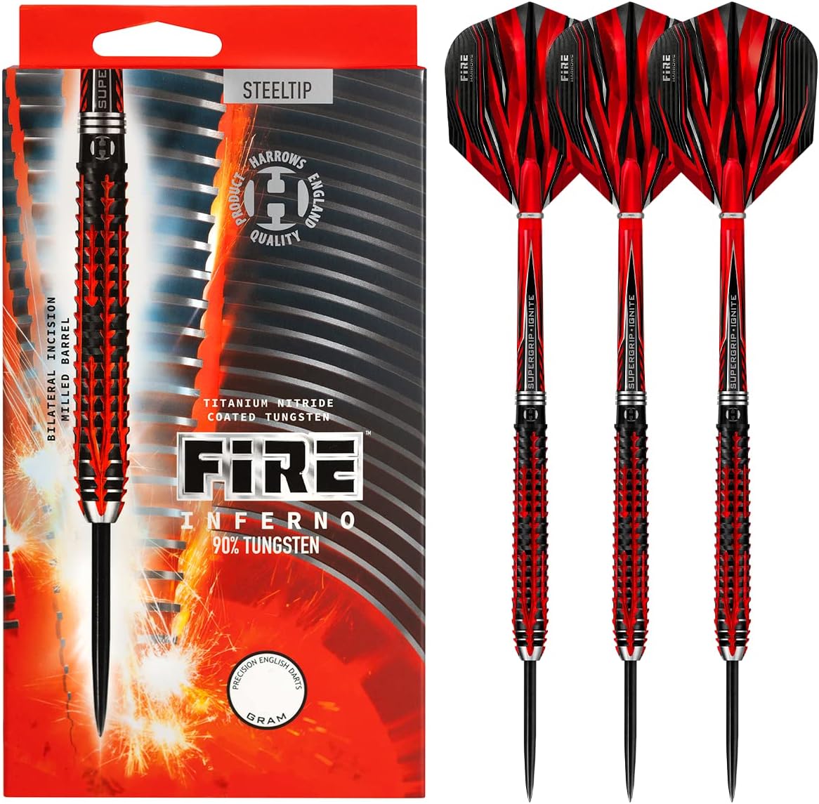 Fléchettes Fire Inferno 90 steel 24g R