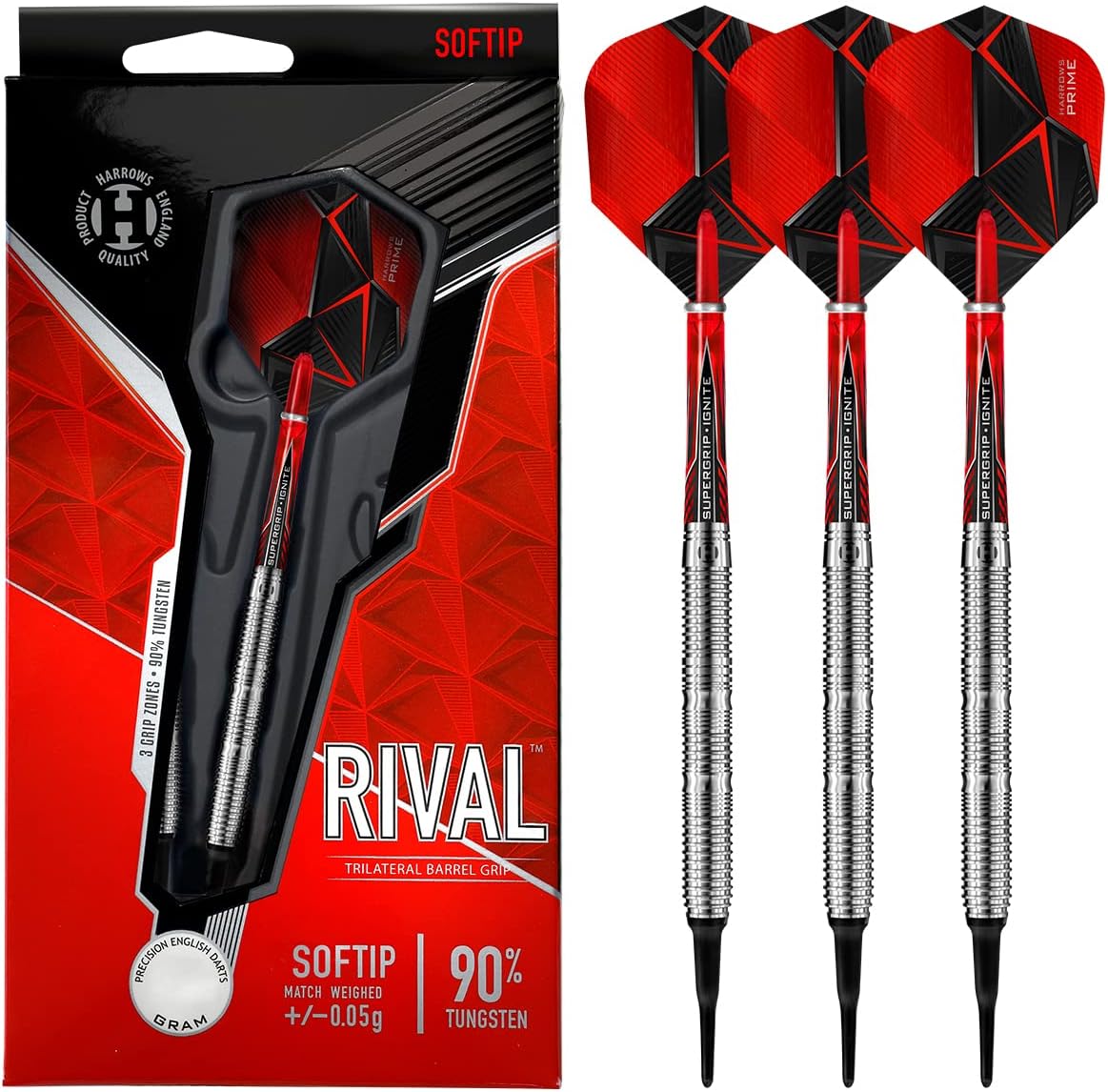 Fléchettes Rival 90 steel 25g R
