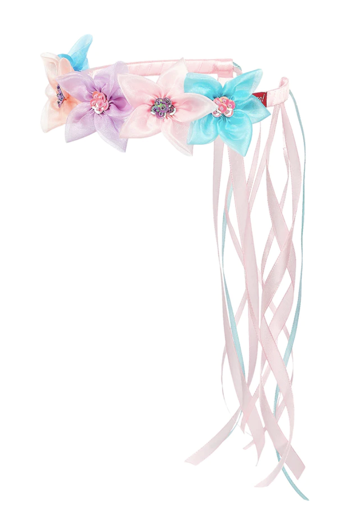 Serre-tete ruban Amy multicolore