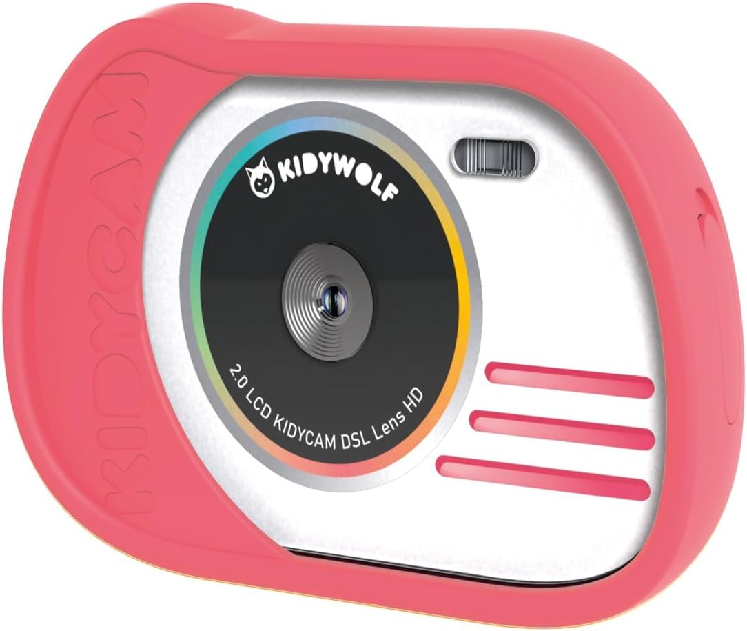 Kidycam Appareil photo enfant numérique rose