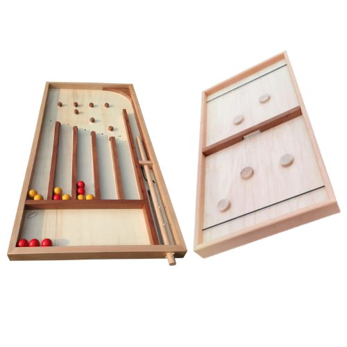 Jeu géant en bois - recto/verso - Speed Trappe & Aerobille