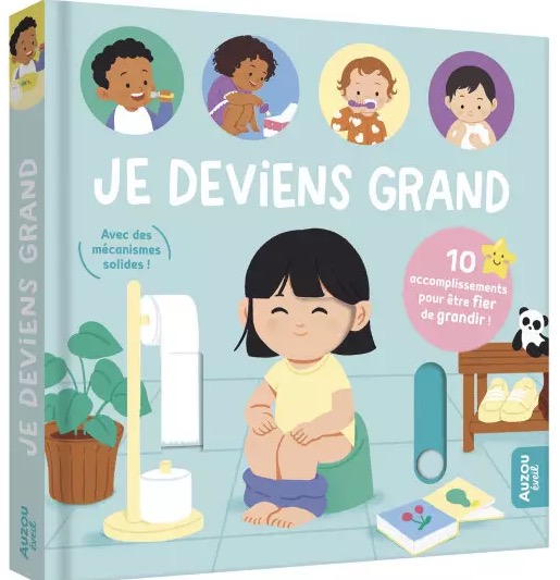 Je deviens grand livre cartonné
