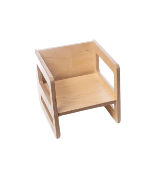 Fauteuil en bois 2 en 1 pour enfant